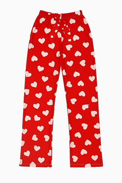 Unzile Women's Patterned Comfortable Cut Pajama Bottoms