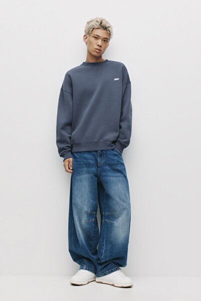 Pull & Bear STWD round neck sweatshirt