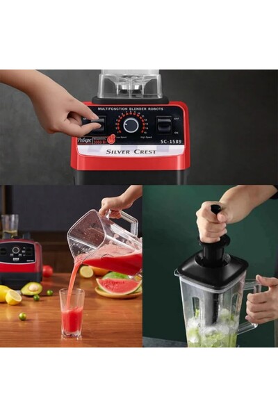 SokShop Blender, 2in1, 4500W, 2.5L, 15 speeds, 32,000 rpm