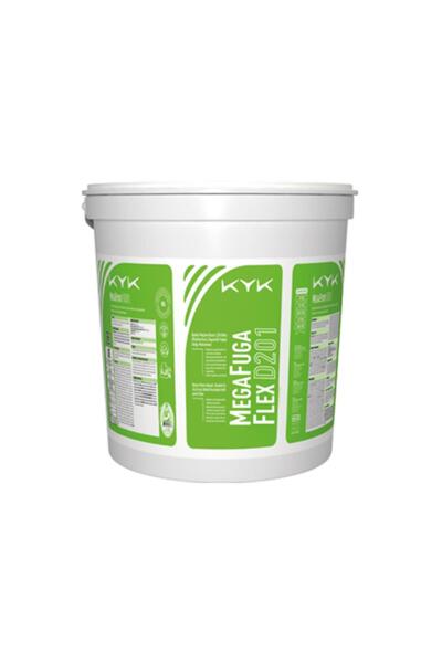 KYK Megafuga Flex D201 Polimer Esaslı Çok Esnek Fayans Derz Dolgusu 3 Kg / Beyaz