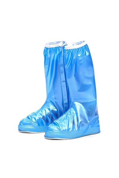FONIX RainStep Guard – Waterproof Shoe Covers, Size M (36-37), Blue