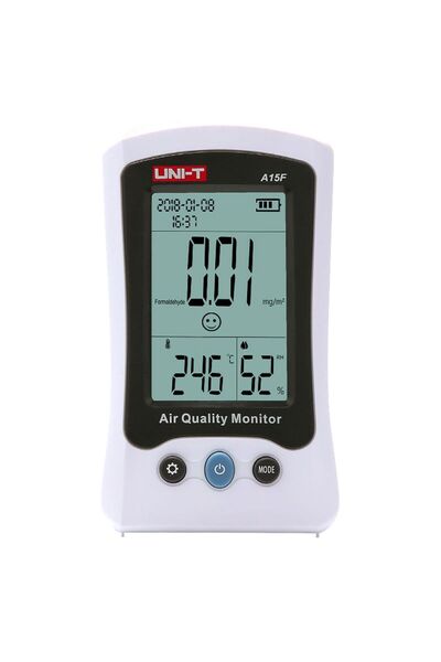 UNI-LABS A15F Uni-T air quality monitor, formaldehyde, temperature, humidity