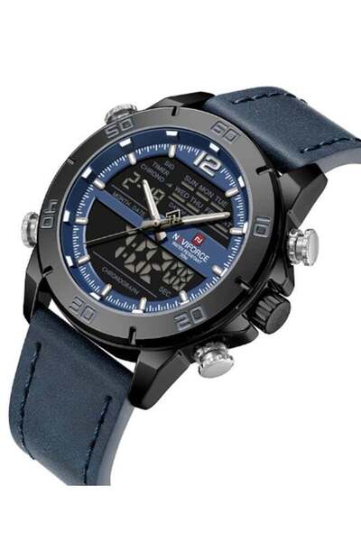 Naviforce Men's Water Resistant Analog/Digital Watch