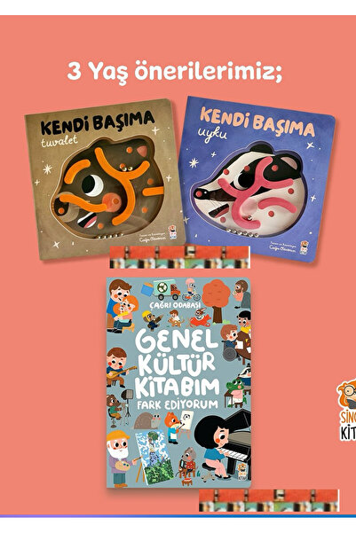Sincap Kitap Genel Kültür Kitabım - Fark Ediyorum Kendi Başına Tuvalet, Kendi...