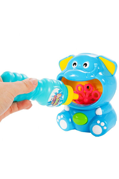 MalPlay Soap bubble generator, with batteries and 118 ml liquid reserve included, 13 x 10 x 7 cm, Bubbl