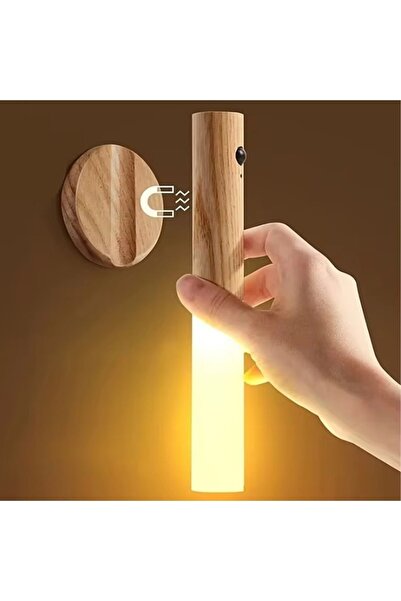 Helios HS-5890 Sensörlü Şarjlı LED Duvar Aplik Günışığı 3200K ( 6 Adet )