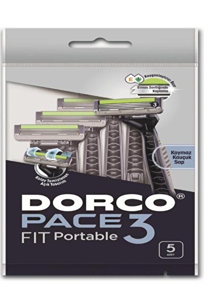 Dorco Pachet de 5 Pace cu 3 lame Fit Portatil