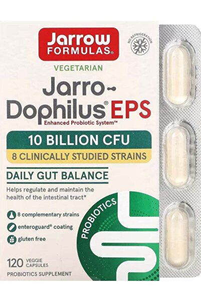 Jarrow Formulas Jarro-Dophilus® EPS, 120 Veggie Caps (5 Billion per Capsule)