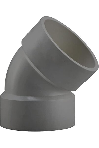 Raco كوع UPVC مقاس 8 بوصات بزاوية 45 درجة لأعمال السباكة والمعالجة الكيميائية ومعالجة المياه