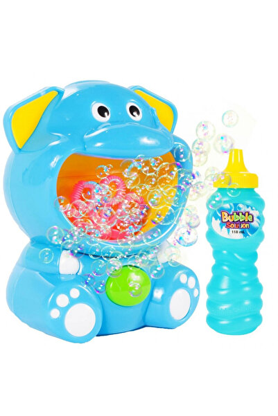 MalPlay Soap bubble generator, with batteries and 118 ml liquid reserve included, 13 x 10 x 7 cm, Bubbl