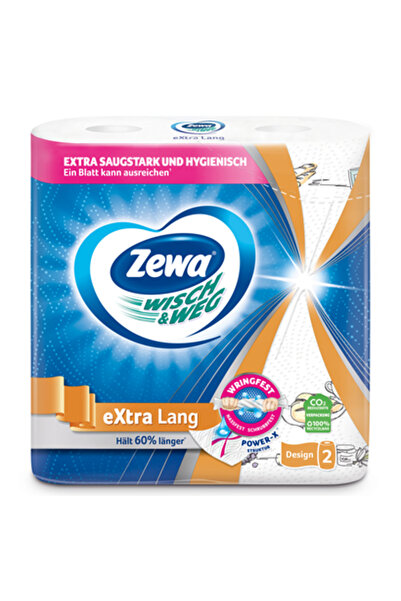 Zewa Kitchen Paper Towel, 2-ply, 2 pieces