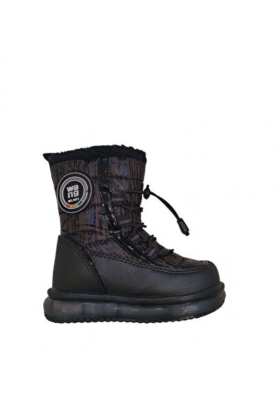 Murat Kundura Kız Çocuk Bot Fermuarlı İçi Peluşlu Kaymaz Air Silikon Tabanlı