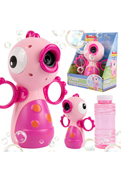 MalPlay Soap bubble toy with sounds and lights Pink Puisor