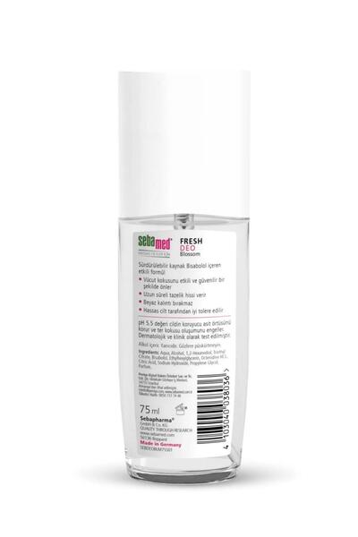 Sebamed Fresh Deo Blossom 75 ml Hassas Ciltlere Özel Aluminyumsuz 48 Saat Etkili Unisex Deodorant