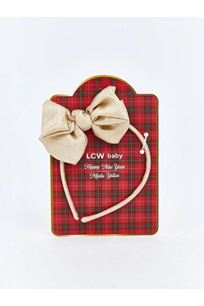 LC Waikiki Baby Girl Crown with Bow Figure (W5)