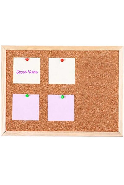 ÇEÇEN HOME Mantar Pano Ofis Okul Duyuru Görsel Alan Planlama, Proje Çerçeveli...