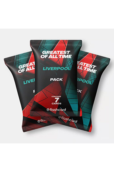 FLASHCARD Liverpool – Greatest of All Time Pack (Set de 21 Mini carduri)