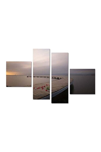 Drub Alabdaa Unframed Wall Panel for Wall Decor Gray 100x60x0.3cm