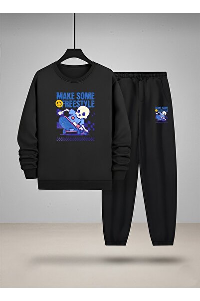 LORVEX Світшот - Спортивний костюм для хлопчиків з велосипедним коміром FREES...