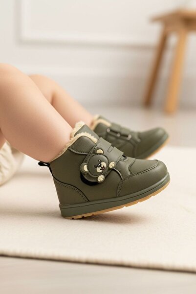 Görkem bebe ayakkabı ve tekstil Baby Boy's Wool Inside Boots