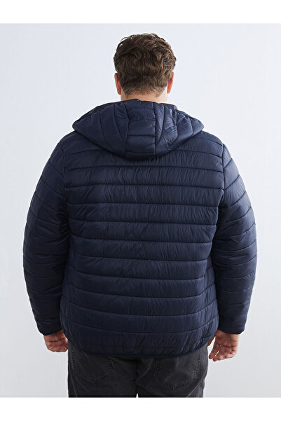 LC Waikiki Plus Size Standard Fit Hooded Men's Puffer Jacket