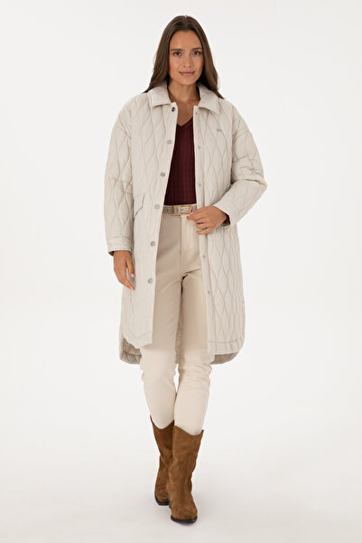 U.S. Polo Assn. Women's Stone Coat 50308615-Vr049