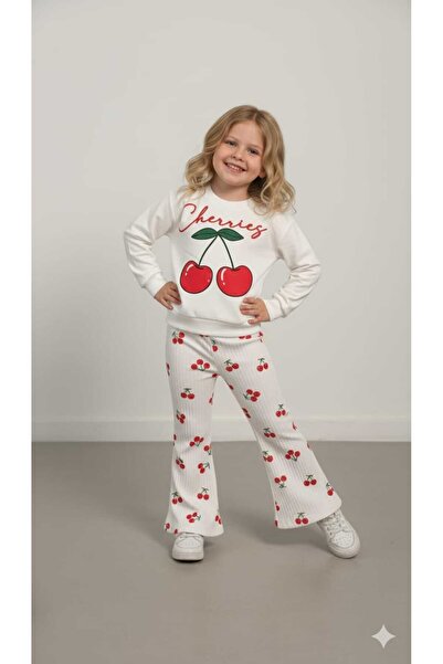 renkli diyar Girl's Flared piece printed holiday daily school day care kindergarten primary school