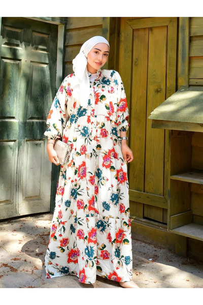 Oxygen Scarfs Women's Hijab Dress + Cotton Feel Shawl