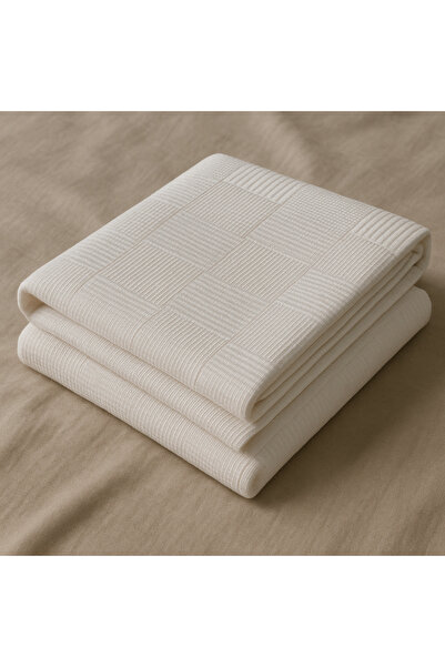 Binna Soft White Single Cotton Pique