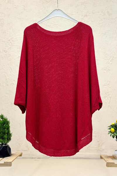 sahnemoda Tiger Print Bat Mercerized Blouse