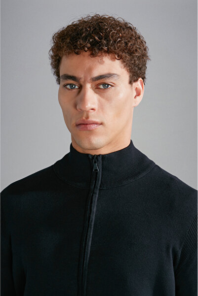 PAUL&SHARK Viscose Sweater with Zipper