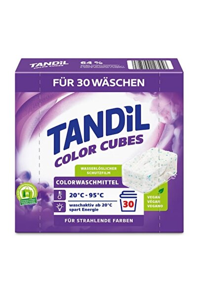 Deros Tandil Aktiv Cubes Laundry Detergent, For Colored Clothes, 30 Washes