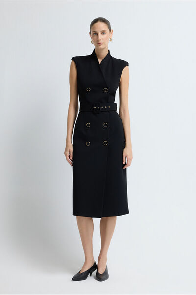 adL Midi Boy Blazer Elbise