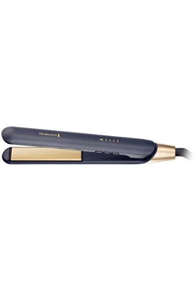 Remington S5805 Sapphire Luxe Hair Straightener,Ceramic coat, Fast heat, 5temp, AutoOff, Bronze/blue