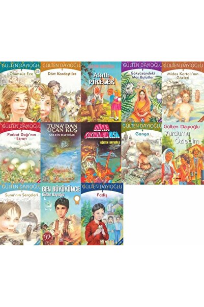 Altın Kitaplar Gülten Dayıoğlu'nun Birbirinden Güzel 13 Kitap Seti