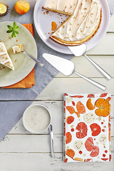 FORSEİ LUCA Practical 21 cm Stainless Steel Luxury Serving Spoon Cake Presentation Spatula 1 Piece