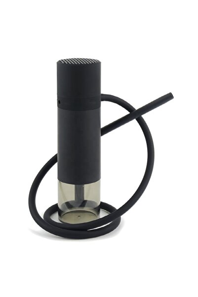 CUSTOM مجموعة شيشة سيارة محمولة مع غطاء واقٍ ومكبر صوت - شيشة سفر صغيرة