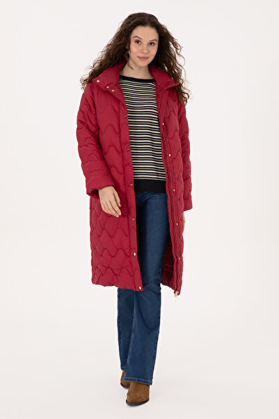 U.S. Polo Assn. Women's Dark Raspberry Coat 50308608-Vr104
