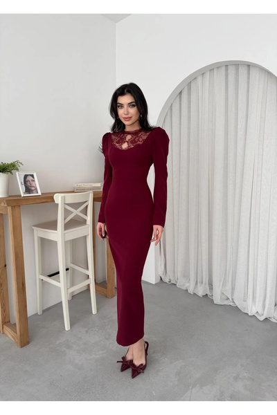 GENCULUS Port Lace Detail Dress