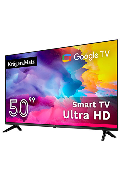 Kruger&Matz Google Smart TV 50 Inch 126cm Ultrahd 4k