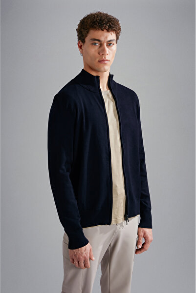 PAUL&SHARK Viscose Sweater with Zipper