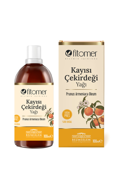 Fitomer Apricot Kernel Oil 100 ml Cold Pressed 100% Natural