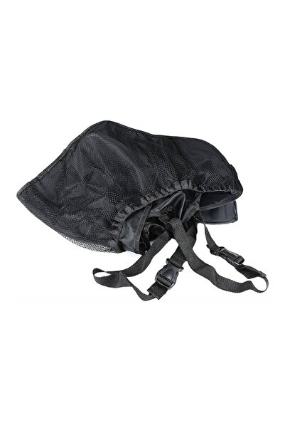 FONIX PortBag Car Trunk Organizer, 6 Pockets, 33x104 cm, Durable Mesh, Adjustable Straps, Black