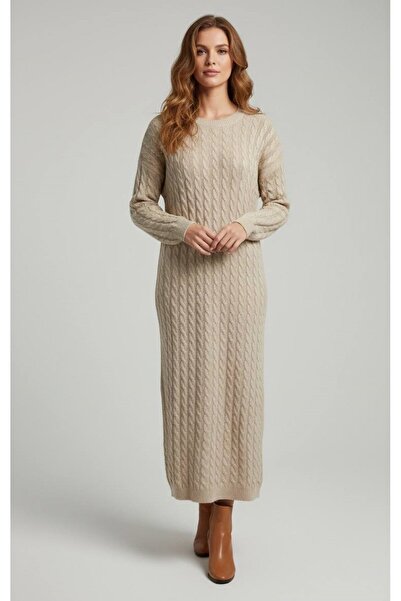 BRGCLOTHING Πλεκτό Μακρύ Φόρεμα