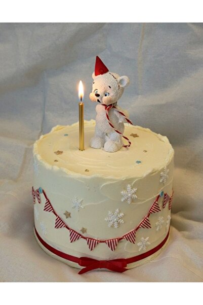 puffy party PUFİ Yılbaşı Konsept Mum Üfleyen Ayıcık 🧸 🌲