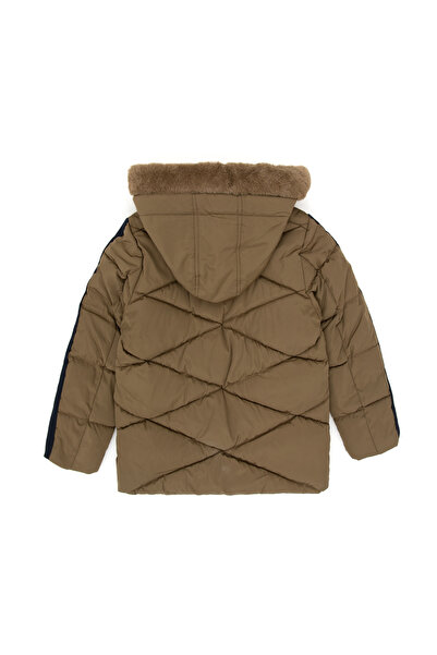 U.S. Polo Assn. Boy's Khaki Coat 50310499-Vr027