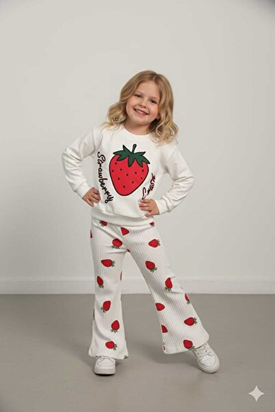 renkli diyar Girl's Flared piece printed holiday daily school day care kindergarten primary school