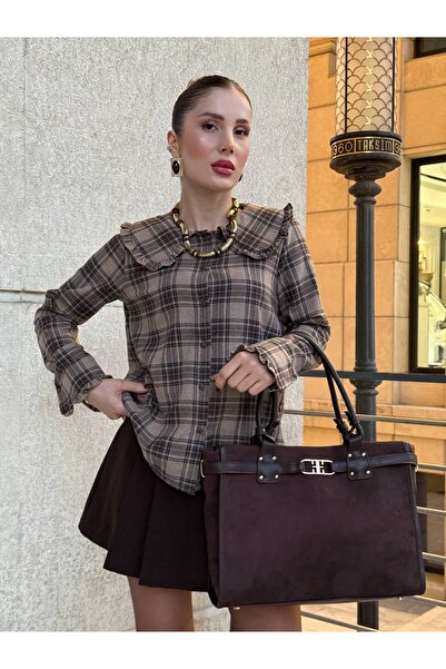 YK FASHION Bebe Yaka Gömlek