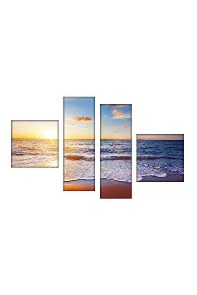 Drub Alabdaa لوحة جدارية بدون إطار لديكور الحائط، متعددة الألوان، 100×60×0.3 سم