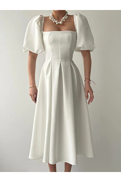 GENCULUS Benjamin Bell Skirt Midi Dress